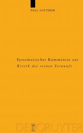 Systematischer Kommentar zur Kritik der reinen Vernunft